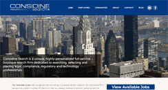 Desktop Screenshot of considinesearch.com